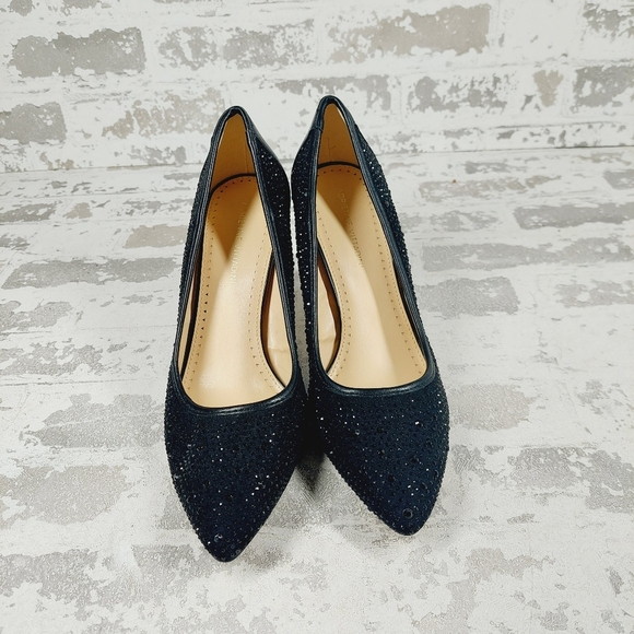 NEW Adrienne Vittadini Naida Embellished Pump Heels M119 - Picture 3 of 13